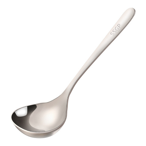 Drink Spoon Steel Ramen Spoon High Quality 304 Stainless Steel Creative Long Handle Spoon Stainless Steel Large Soup Spoon ► Photo 1/6