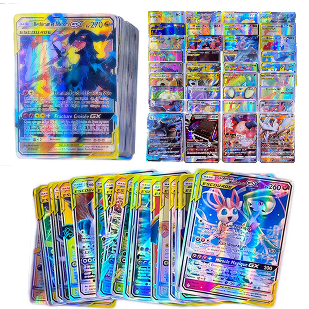 300 Pcs French Pokemon Cards TAG TEAM GX V MAX VMAX Shining Card Game  Battle Carte Trading Game Children Francaise Toy - Price history & Review, AliExpress Seller - E-PERSKY Store