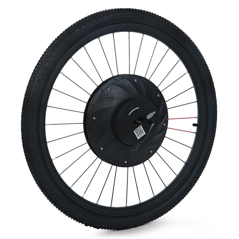 YUNZHILUN 36V - X iMortor 26 inch Bluetooth 4.0 Smart Electric Front Wheel for Bicycle Motorbike 36V Large Capacity Battery ► Photo 1/1