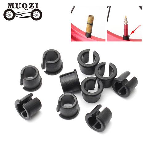 MUQZI 10pcs Bicycle Beautiful Mouth Rim Conversion Mouth Turn Mouth Gas Nozzle Rubber Stopper Beautiful Mouth Rubber Stopper ► Photo 1/6