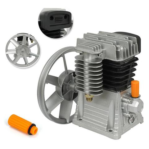 2HP 6.18 CFM Single stage Air Compressor Head Pump Aluminum 1.5KW Motor 140PSI Twin Cylinder ► Photo 1/6