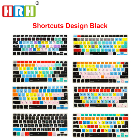 HRH Slim Ableton Live Logic Pro X Avid Pro Tools Shortcut Keyboard Cover Skin For Macbook Pro Air Retina 13 15 17 Before 2016 ► Photo 1/6