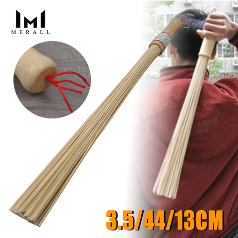 MERALL Bamboo Wooden Body Massage Relax Brush Spa Stick Qi Gung Chi Kung Tai Chi Kung Fu Eliminate Fatigue Promoting Circulation ► Photo 1/5
