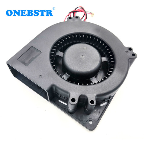 12032 Brushless Turbo Fan DC 5V 12V 24V 48V Dual Ball Blower Cooler Fan Centrifugal 120X120X32mm 12cm Car Seat Cooling Fan ► Photo 1/6