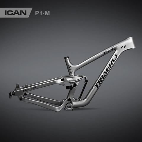 Carbon Suspension Bike 27.5er Trail Frame MTB Frame 148*12 Boost Fit Tires 27.5 *2.8'' or 29* 2.35'' ► Photo 1/6