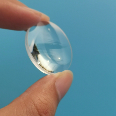 Hot Sale Optical Glass Convex Lens Diameter 30mm Focal Length 50mm Sample K9 Mini Magnifier ► Photo 1/6
