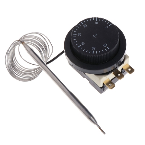 250V/380V 16A Temperature Control Switch Capillary Thermostat Controlled ► Photo 1/6