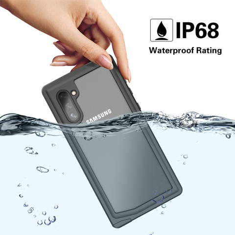 Snorkelling Original Waterproof Case For Samsung Note 10 Plus Case Diving Underwater Cover For Samsung Galaxy Note 10 Plus Shell ► Photo 1/6