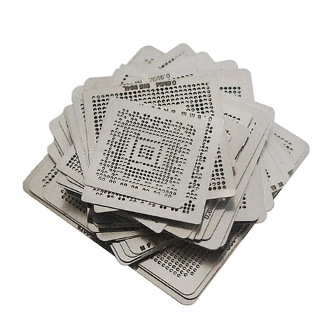 50pcs/lot Direct Heat Bga Reballing Stencil Tample Kit For Laptop Intel Chip ► Photo 1/6