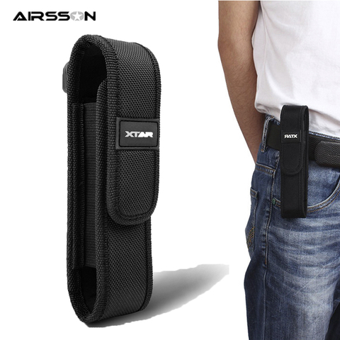 XTAR T220 Molle Flashlight Pouch Nylon Tactical LED Torch Holster Portable Flashlight Case Holder Outdoor Hunting Utility Tools ► Photo 1/6