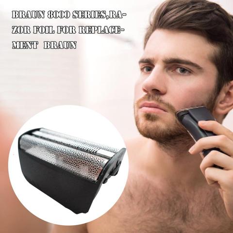 Electric Shaver Replacement for Braun 8000 series Head Razor For Shaver Net 51B Net Cover 51s Cutter Net Wf1s Wf2s 5758 Blade ► Photo 1/6