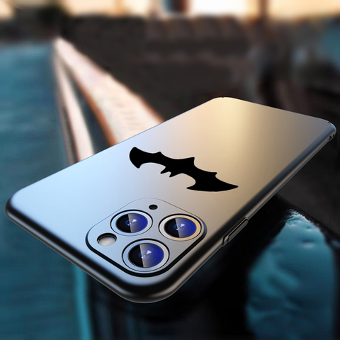 Metal Bat Phone Case For Fundas iphone 12 11 Pro 11pro 12Pro X XR XS Max 6s 6 S 7 8 Plus SE 2022 7plus 8plus apple Case Cover ► Photo 1/6
