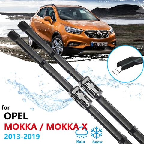 Car Wiper Blades for Opel Mokka 2013~2022 Front Windscreen Wipers Car Accessories Vauxhall Mokka X 2014 2015 2016 2017 2022 ► Photo 1/6