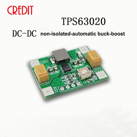 TPS63020 Automatic Buck-boost Power Module Lithium Battery Low Ripple Voltage Conversion 1.2V-5.5V ► Photo 1/3