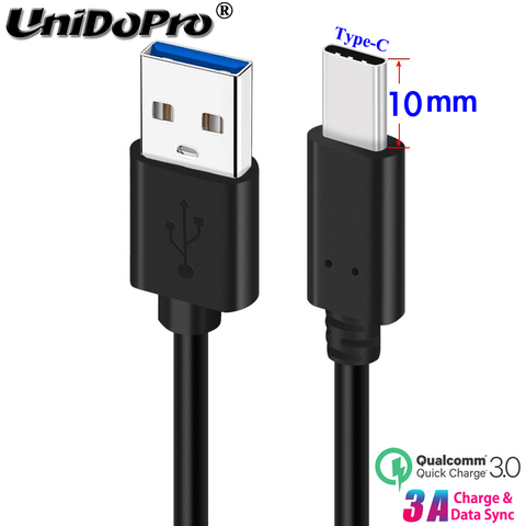 USB 3.0 Type C Cable (10mm Extended) for AGM Blackview CAT Oukitel UMiDiGi Doogee HOMTOM Ulefone Leagoo Zoji Rugged Smart Phones ► Photo 1/6