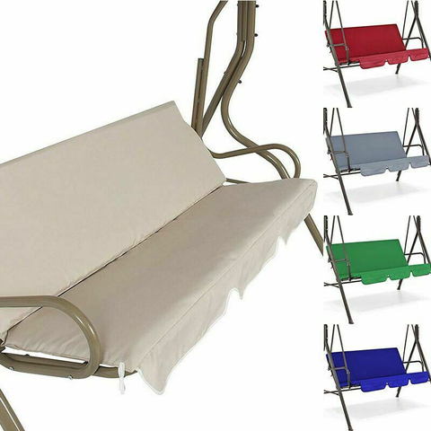 NEW Garden Outdoor 3 Seat Swing Chair Canopy Cover Shade Courtyard Hammock Tent Cover Sail UV Resistant Waterproof NO Fade ► Photo 1/6