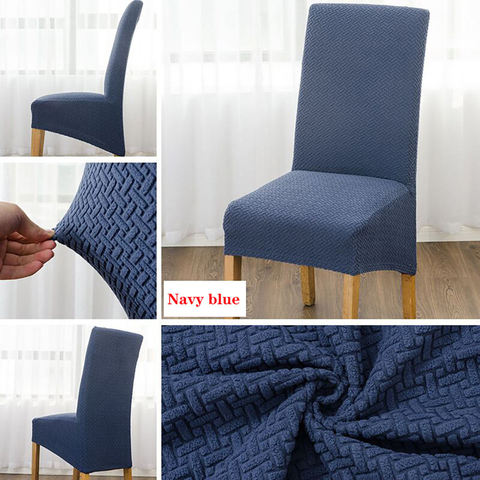 2022 High Stretch Jacquard XL Size Chair Cover Elastic Chair Covers Spandex For Dining Room/Kitchen/Hotel Party Banquet ► Photo 1/6