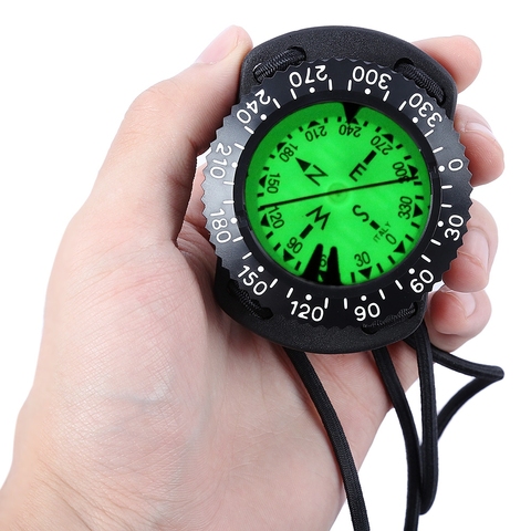 Dropshipping Scuba Diving Wrist Compass Deep Sea Exploring Supplies Twin Heading Indicators Course For Alignment Compass Compass ► Photo 1/6