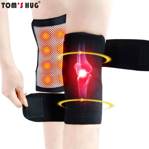 Tourmaline Magnetic Therapy Knee Pads Self Heating Kneepad Pain Relief Arthritis Knee Support Patella Massage Sleeves ► Photo 1/6