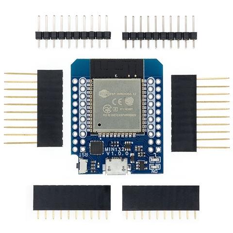 D1 mini ESP32 ESP-32 WiFi+Bluetooth Internet of Things development board based ESP8266 Fully functional ► Photo 1/6