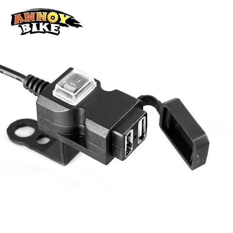 9-24v 9-90v 36V 48V 72V 84v  Double1.0A 2.1A USB Charger Universal Electric Scooter Motorcycle USB Mobile Phone Charger E-bike ► Photo 1/5