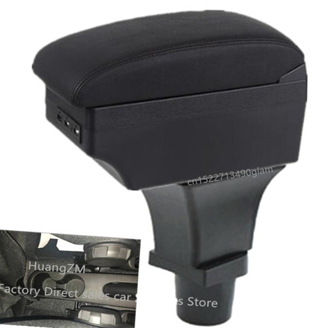 For Fiat 500 Armrest Box Center Storage box car accessories Interior with USB LED ► Photo 1/1