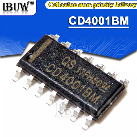 10PCS CD4001BM SOP14 CD4001 SOP-14 SOP ► Photo 1/1