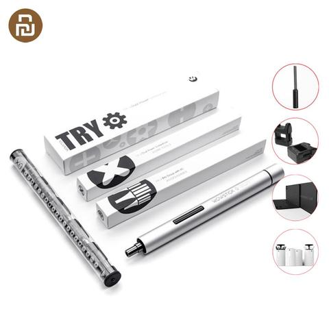 Youpin Wowstick Try Electric Screwdriver With Screwdriver Bits Set 20 In 1 Dual Power Cordless DIY Tool For Repair ► Photo 1/6