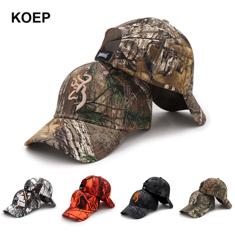 KOEP 2022 New Camo Baseball Cap Fishing Caps Men Outdoor Hunting Camouflage Jungle Hat Airsoft Tactical Hiking Casquette Hats ► Photo 1/6