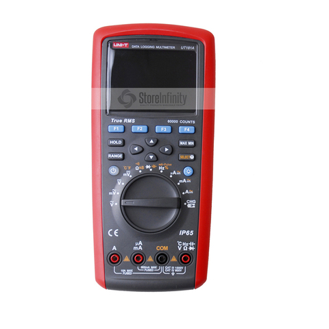 rue RMS Datalogging Digital Multimeter UNI-T UT181A DMM Capacitance Temperature Meter w/Re-Chargeable Diagnostic-Tool ► Photo 1/6