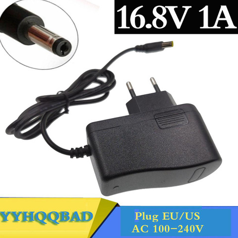 16.8V 1A Lithium li-ion Battery Charger for Screwdriver 14.4V 4Series 18650 Lithium Battery Wall Charger DC 5.5MM*2.1MM ► Photo 1/5
