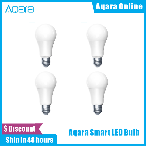 Aqara Zigbee Smart LED Bulb 9W E27 2700K-6500K Zigbee Version White Color Smart Remote LED bulb Light For Xiaomi Mi Home Kit App ► Photo 1/6