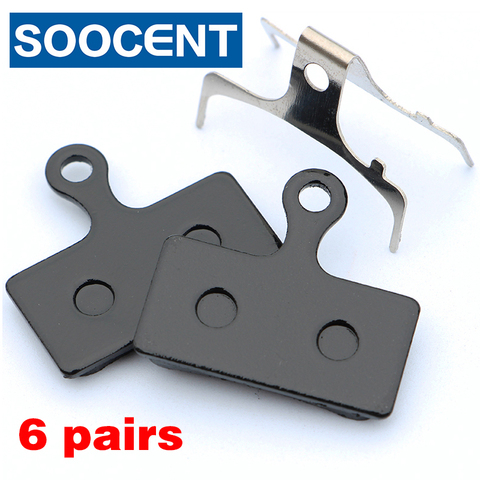 6 Pairs MTB Bicycle Brake Pads for Shimano XTR BR-M9000 9020 987 988 985 XT BR-M8000 785 SLX BR-M675 666 Alfine S700  Deore M615 ► Photo 1/6