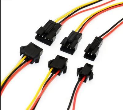 10pcs 20cm SM 2.54MM Connector terminal wire 2 3 4 5 6 Pin Plug Male to Female splice Wire Connectors ► Photo 1/3