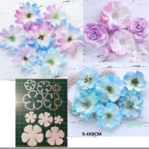 Five Petal Flower Metal Cutting Dies Stencil Scrapbooking DIY Album Stamp Paper ► Photo 1/5