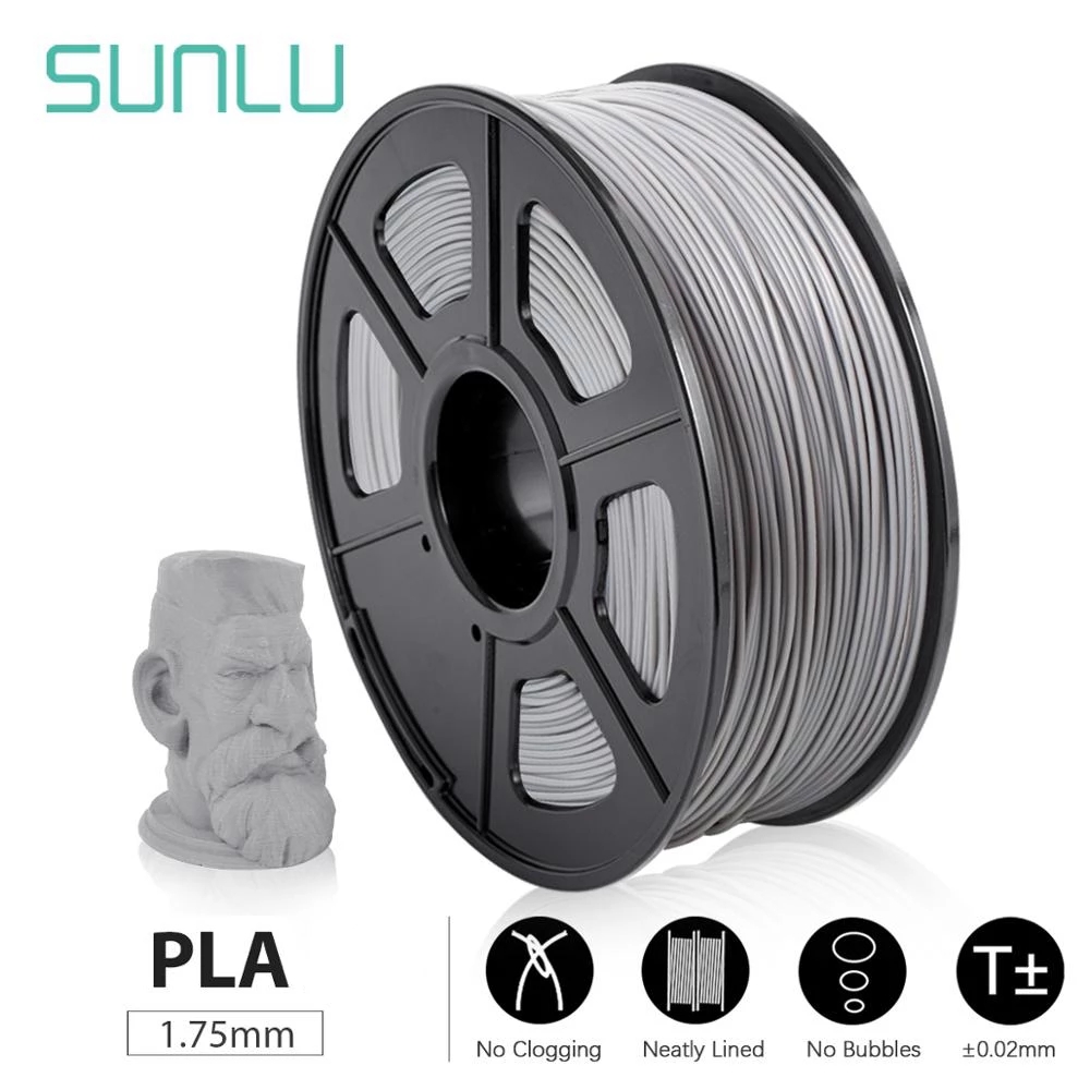 SUNLU PLA PLA+3D Printer Filament new Pollution-free material 1.75mm  1kg/2.2lbs with full color and top quality DIY 3d printing - Price history  & Review, AliExpress Seller - SUNLU Official Store