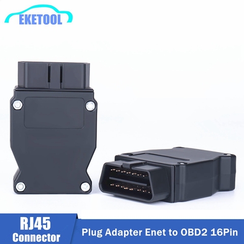 OBD2 16Pin For BMW Connector OBD Plug Adapter For BMW Enet Ethernet ESYS iCOM Coding For BMW Car Connector Diagnostic Tool ► Photo 1/6