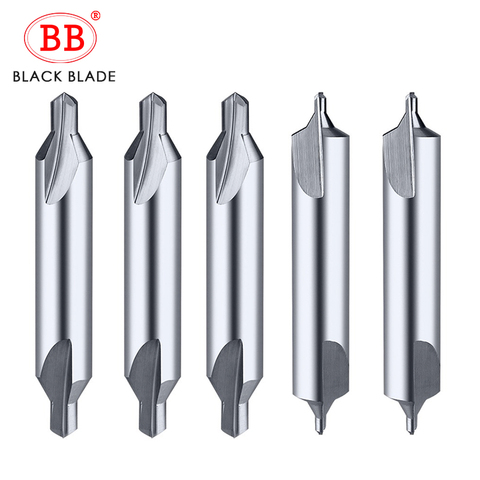 BB Center Drill Carbide & HSS Countersink Chamfer Bit A B 1 1.5 1.6 2 3.15 4 5 6 ► Photo 1/4