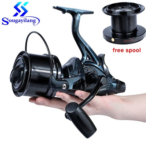 KastKing Sharky Baitfeeder III 12KG Drag Carp Fishing Reel with Extra Spool  Front and Rear Drag