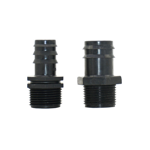 1Inch Male Thread To 25mm 1 Inch Garden Hose Barb Connector 25mm 32mm Plastic Hose Fitting 2 Pcs ► Photo 1/6