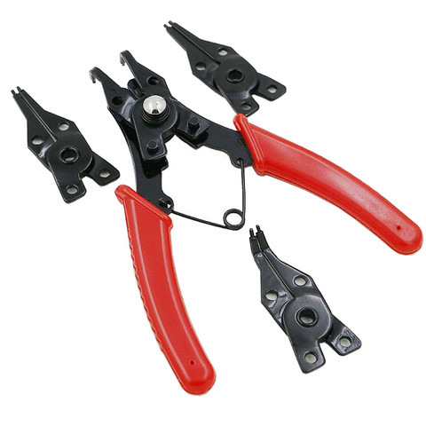 4 in 1 Snap Ring Pliers Set Circlip Combination Retaining Clip Retaining Clip Screw Tool Ring Remover Circlip Pliers ► Photo 1/3