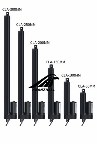 12V Linear Actuator 50mm 100mm 150mm 200mm Stroke Linear Drive Electric Motor Linear Motor Controller 100/200/300/500/700/1000N ► Photo 1/5