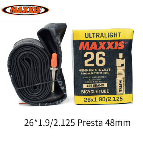 MAXXIS Bicycle Inner Tube 26  AV FV Stab Blow Proof MTB Road Bike Inner Tube Camera Tire Ultralight Tubo Interno De Bicicleta ► Photo 1/6