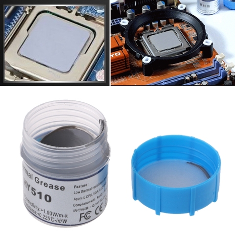 15g HY510 CPU Thermal Grease Compound Paste Heat Conductive Silicone Paste  L4MB ► Photo 1/5