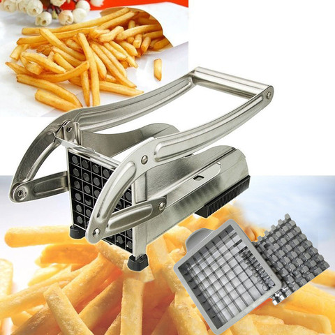 1pc Stainless Steel Potato Slicer French Fries Cutter