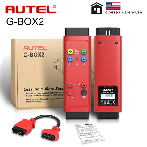 Original Autel G-BOX2 G BOX 2 Accessory Tool for Mercedes Benz All Key Lost Used with Autel MaxiIM IM608/ IM508 ► Photo 1/6