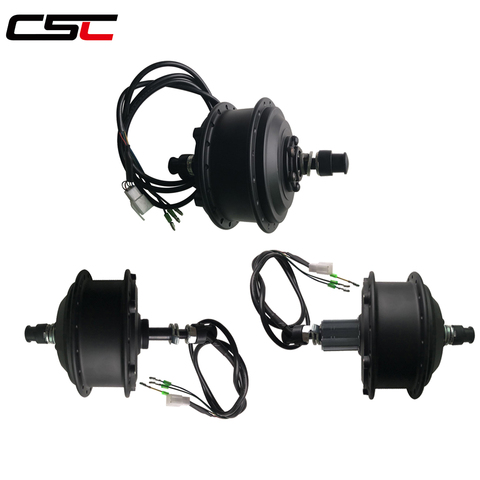 CSC Electric Bicycle 36V 250W 350W 500W High Speed Brushless Gear Hub Motor Ebike Motor Front Rear Wheel Drive ► Photo 1/6