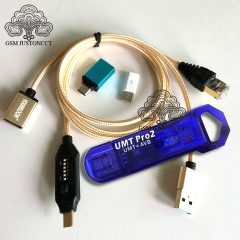 2022 original new UMT Pro Key / UMT PRO 2 dongle ( UMT+ Avengers 2 in1 dongle ) + UMF ALL BOOT CABLE ► Photo 1/6