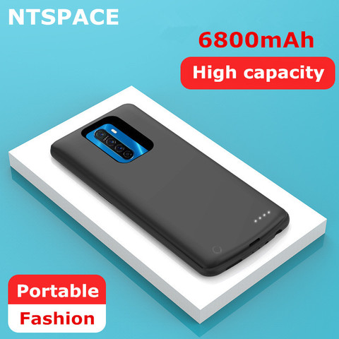 NTSPACE Battery Charger Cases For OPPO Reno 2Z Battery Case 6800mAh Backup Power Bank Cover for OPPO Realme X2 Pro Charging Case ► Photo 1/6