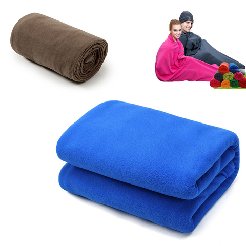 Portable Ultra-light Polar Fleece Sleeping Bag Outdoor Camping  Tent Bed Travel Warm Sleeping Bag Liner ► Photo 1/6